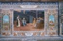 Tilework representing Zaragoza, Plaza de Espana, Seville